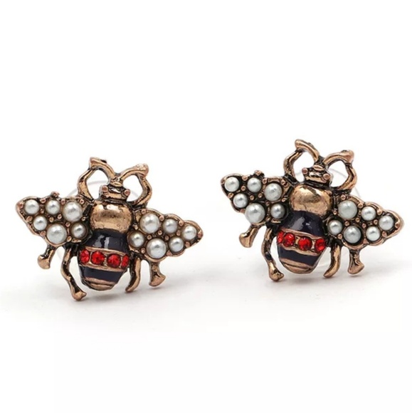 Stunning Large Statement Coctail Bee Bug Ring - Picture 8 of 8